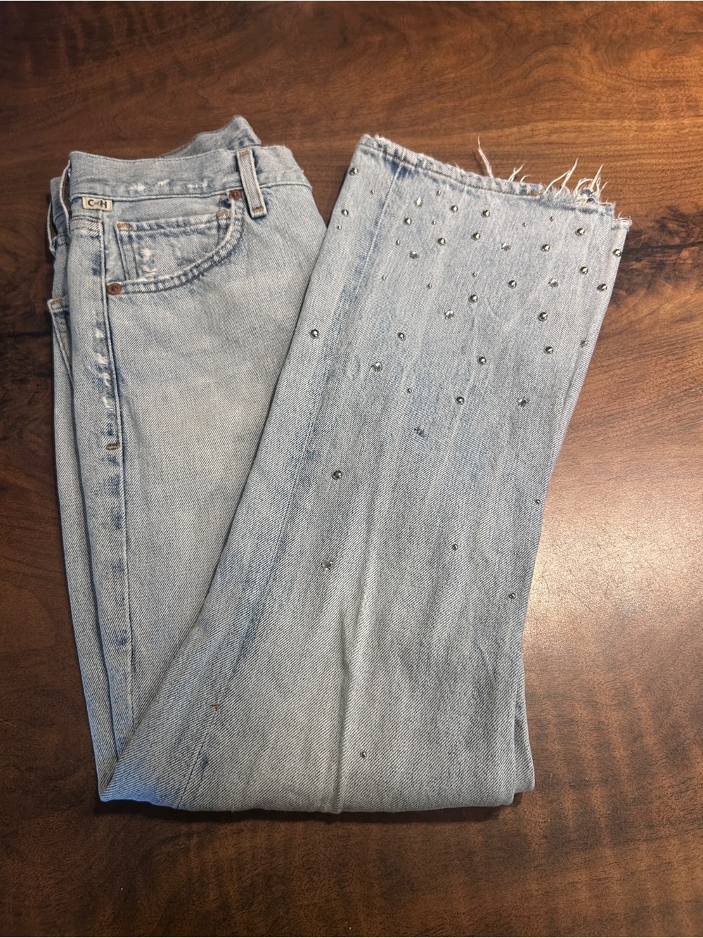 Citizens of Humanity Estella High-Rise Cropped Flare Jeans